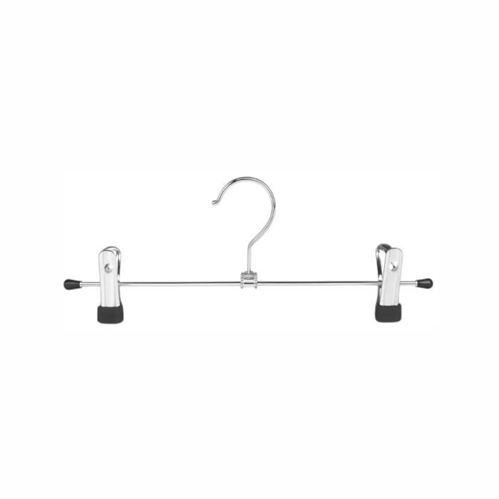 Metal Adjustable Non-Slip Double Clip Hangers - 30cm