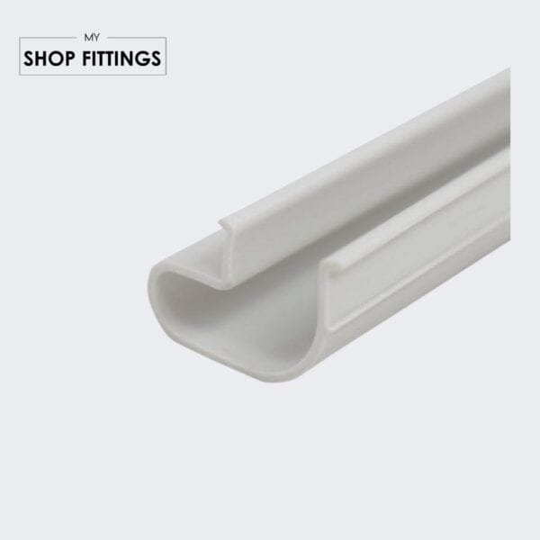 Light Grey PVC Slatwall Insert 1200mm My ShopFittings