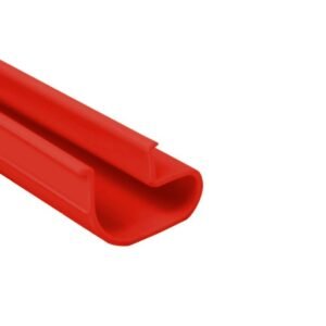 Plastic Red Slatwall Insert