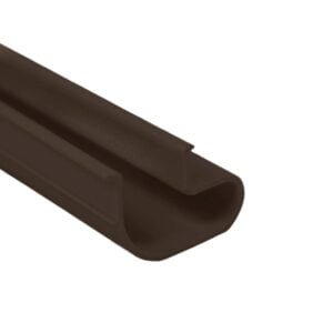 brown pvc slatwall insert