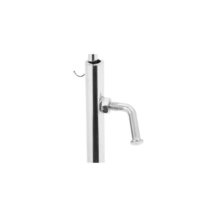 chrome hand bag display stand