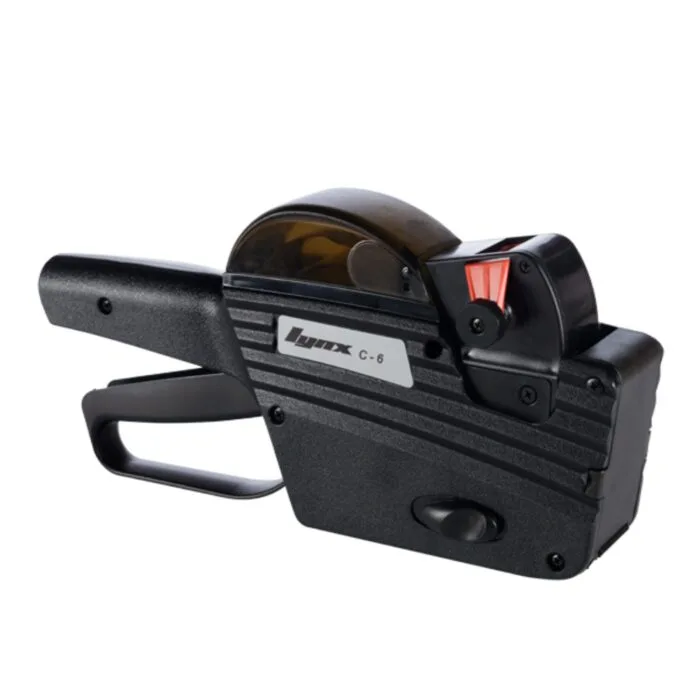 LYNX C-6 One-Line Price Gun with 6 Numeric Bands