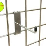 Mesh Panel(Grid Panel)Single Prong Hook Box of 100