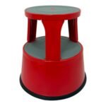 Red Metal Supa Step Stool