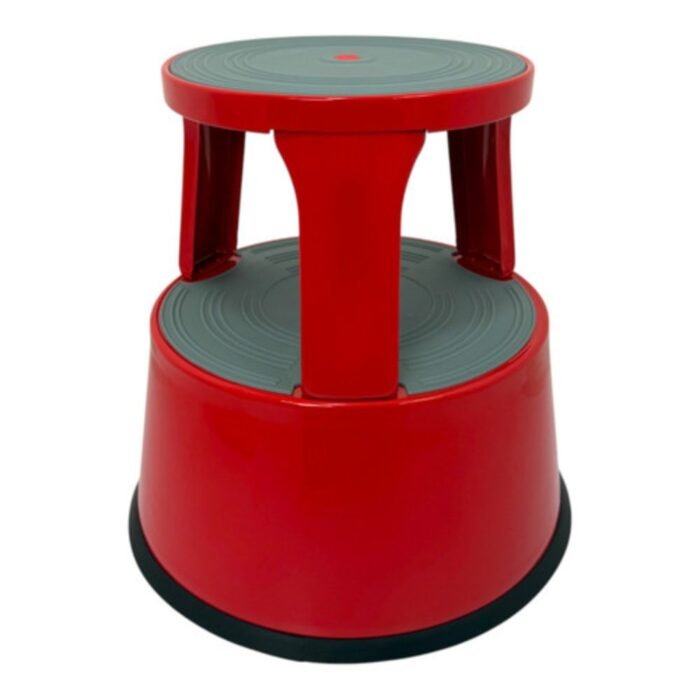 Red Metal Supa Step Stool