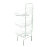 3 Tier Basket Stand Zinc – 48cmx48cmx78cm