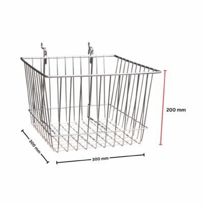 Chrome multipurpose wire basket for slatwall and gridwall display – W300 x D300 x H200 mmChrome multipurpose wire basket for slatwall and gridwall display – W300 x D300 x H200 mmChrome multipurpose wire basket for slatwall and gridwall display – W300 x D300 x H200 mmChrome multipurpose wire basket for slatwall and gridwall display – W300 x D300 x H200 mmChrome multipurpose wire basket for slatwall and gridwall display – W300 x D300 x H200 mmChrome multipurpose wire basket for slatwall and gridwall display – W300 x D300 x H200 mmChrome multipurpose wire basket for slatwall and gridwall display – W300 x D300 x H200 mmChrome multipurpose wire basket for slatwall and gridwall display – W300 x D300 x H200 mmChrome multipurpose wire basket for slatwall and gridwall display – W300 x D300 x H200 mmChrome multipurpose wire basket for slatwall and gridwall display – W300 x D300 x H200 mmChrome multipurpose wire basket for slatwall and gridwall display – W300 x D300 x H200 mm