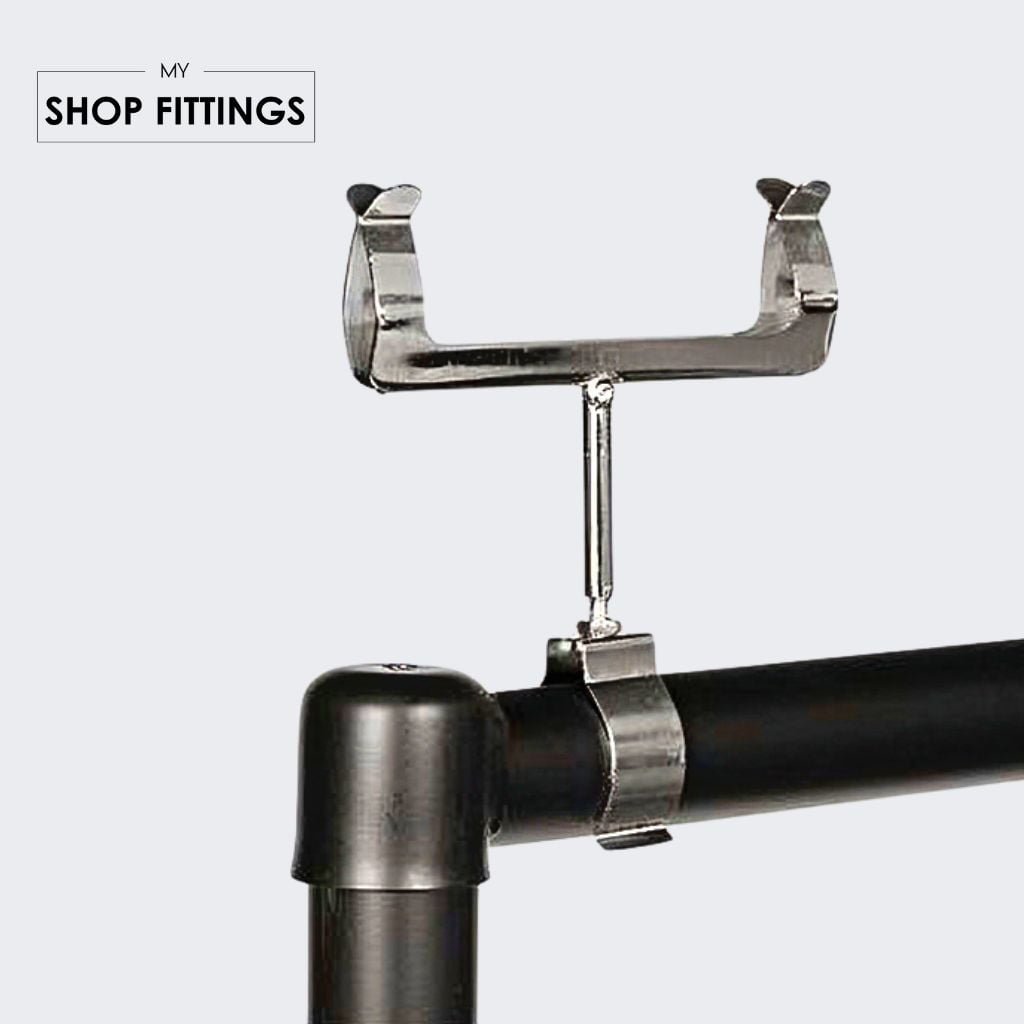 ClipON Card Holder (4″ X 2″) For Cloth Rail My ShopFittings