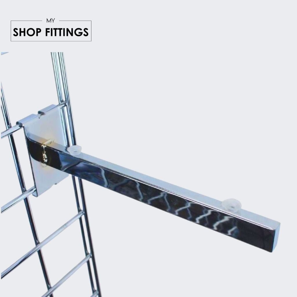 Grid Panel Glass Shelf Brackets 300mm My ShopFittings