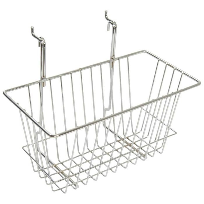 Wire Basket For Mesh Panel(Grid Panel) & Slatwall