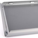 A0 Silver Poster Snap Frame 25mm Mitred Frame With Wall Fixings