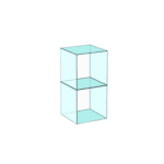Cube 2 Tower Glass Display