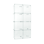 Glass Panel Connectors - 2 Way