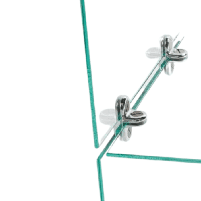 Glass Panel Connectors - 2 Way