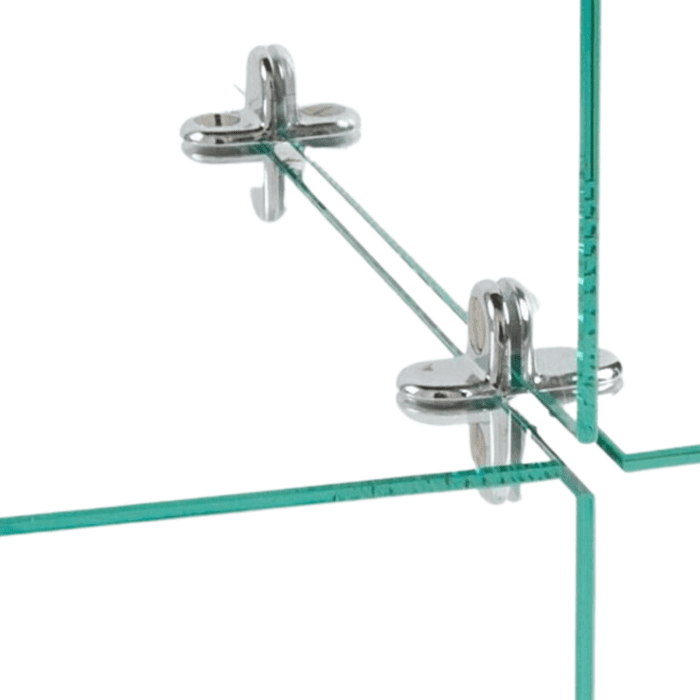 Glass Panel Connectors - 2 Way