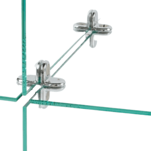 Glass Panel Connectors - 2 Way