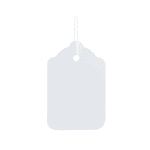 Strung Tags 45x28mm