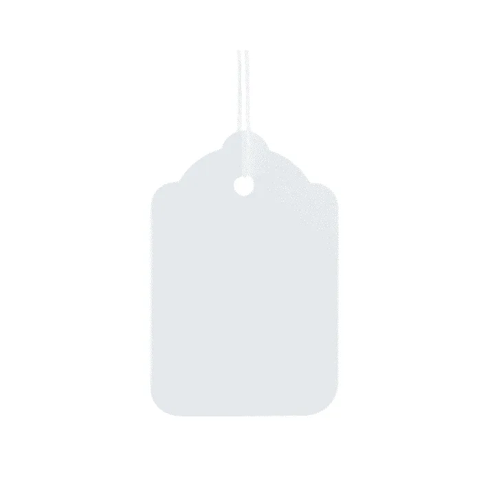 Strung Tags 45x28mm