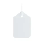 Strung Tag 55x37mm