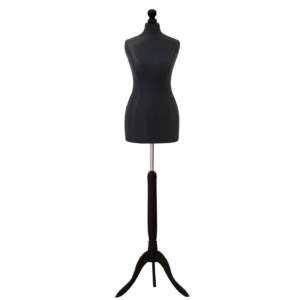 Female Tailors Dummy Bust Size 10/12 - Black