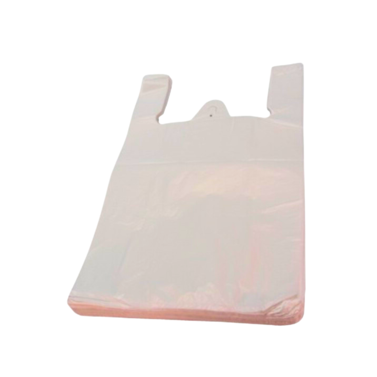 White Vest Style Plastic Carrier Bags - 13 x 19 x 23 - (1 box = 100 bags) -  HEAVY DUTY by N / A : : Business, Industry & Science