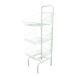 3 Tier Basket Stand Zinc – 48cmx48cmx78cm