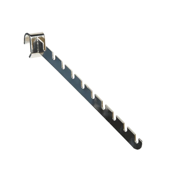 Twin Slot Notched Arm Oval Fit Back Bar Fitting