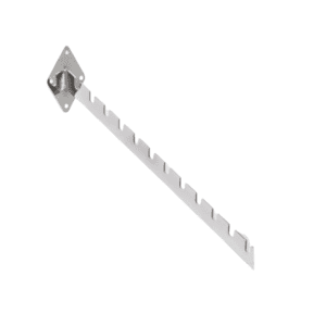 Wall Fixing Notched Arm Chrome – 9 Notches