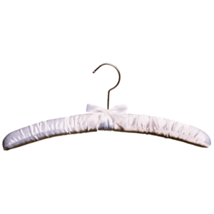 Pale Pink Satin Padded Clothes Hangers (Box Of 100)