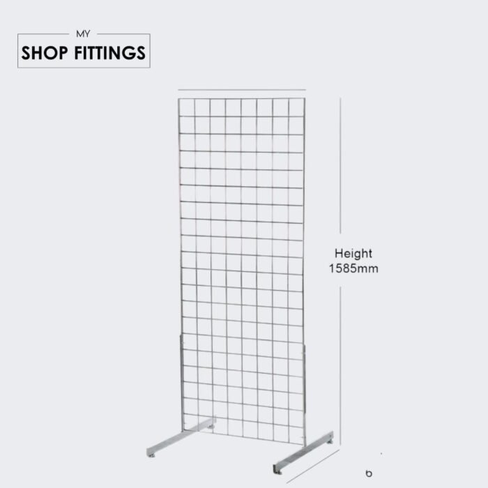 Mesh Panel(Grid Panel) Double Sided Stand – 5ft