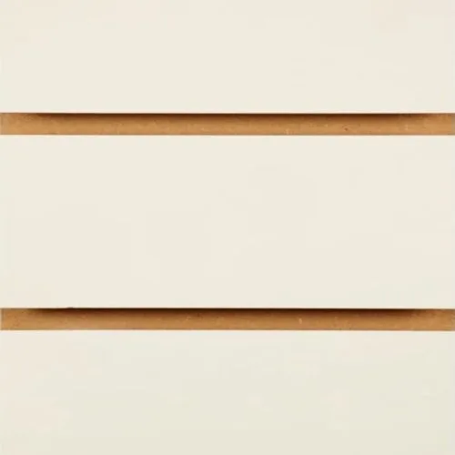 Coral slatwall board panels 18mm MDF with 100mm centres for retail displays