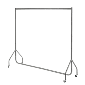 Chrome Heavy-Duty Junior/Kids Clothes Rail - 4ft Wide