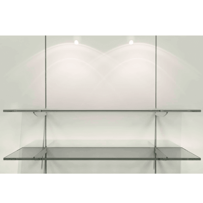 Toughened Glass Shelf - 6mm Thickness - W1300mm x D300mm