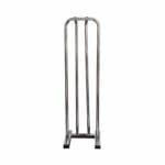 Chrome hanger stacker stand for organising clothes hangers