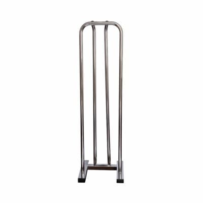 Chrome hanger stacker stand for organising clothes hangers