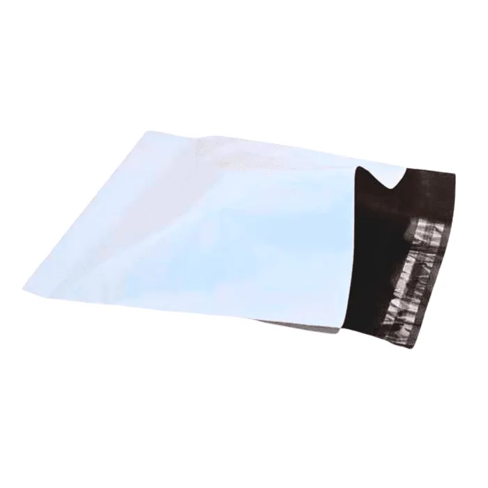 6"x9" White Grey Mailing Bags - 50 Microns