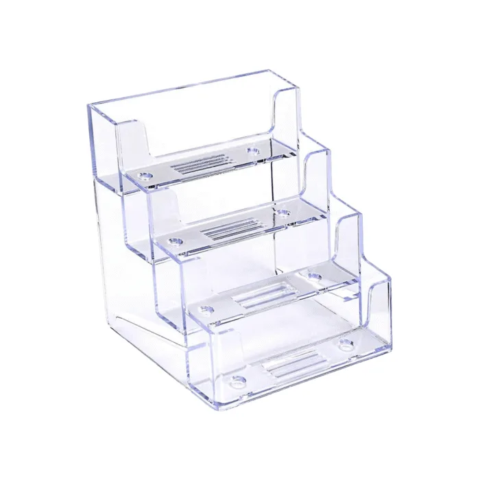 4 Tier Landscape Business Card Holder