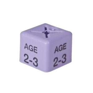 'Age 2-3' Size Cubes - Lilac