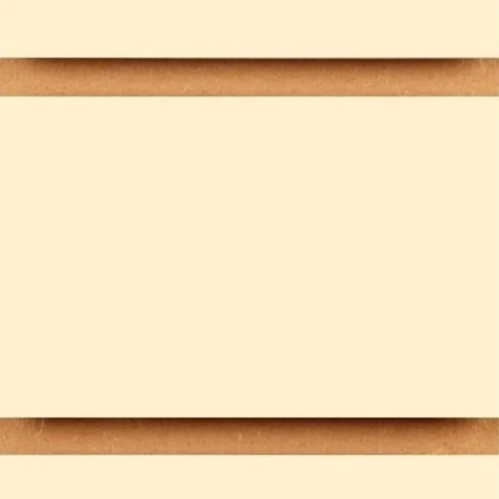 Cream slatwall board panels 18mm MDF with 100mm centres for retail displays