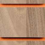 Light Walnut Slatwall Board Panels