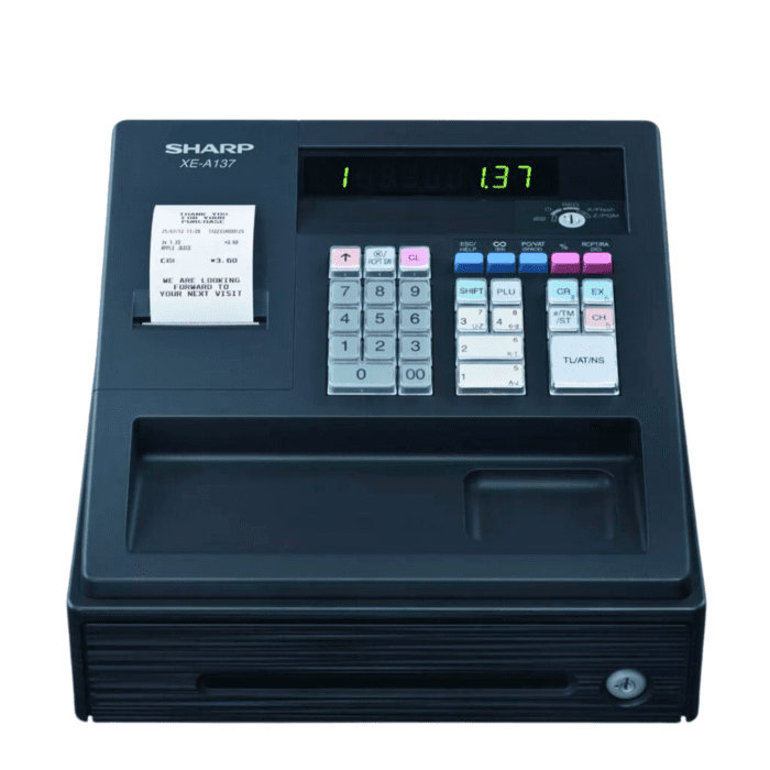 Sharp Cash Register Xea137b Black