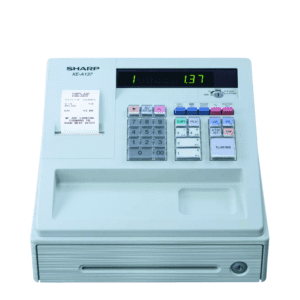 Sharp Cash Register Xea137w White