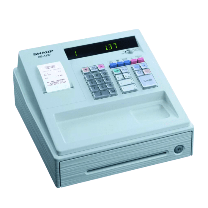 sharp cash register xea137w white - Sharp Cash Register Xea137w White