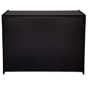 shop counter solid black - back