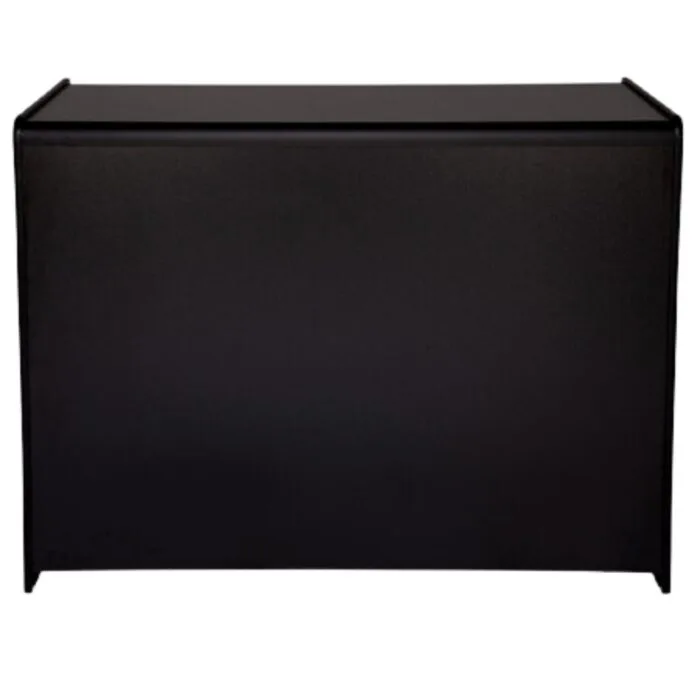 shop counter solid black - back