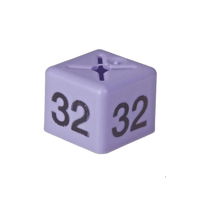 'Size 32' Size Cubes - Lilac