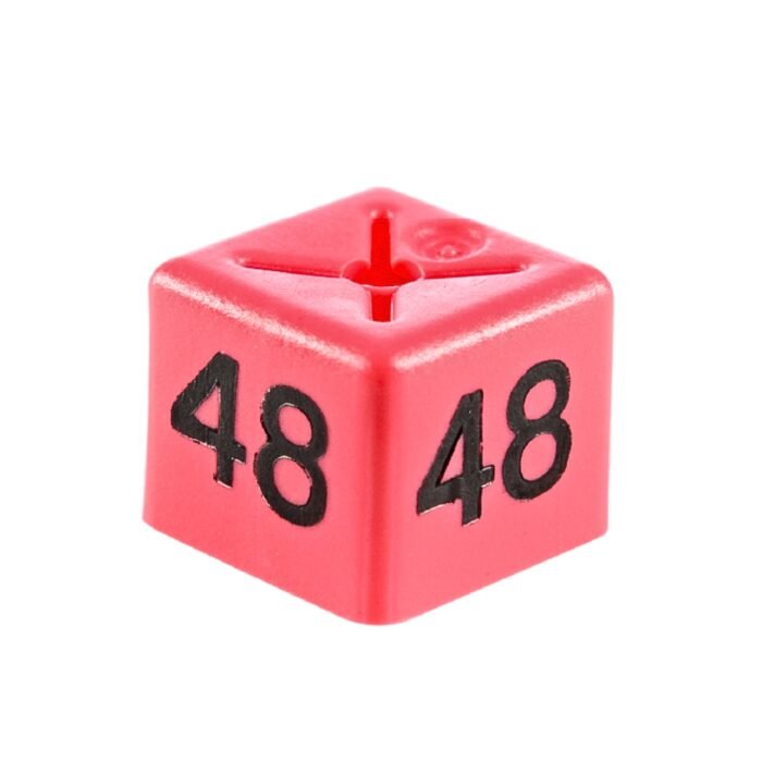 'Size 48' Size Cubes - Pink