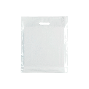 Small Plastic white carrier bags – bulk plain white carrier bags for retail and events