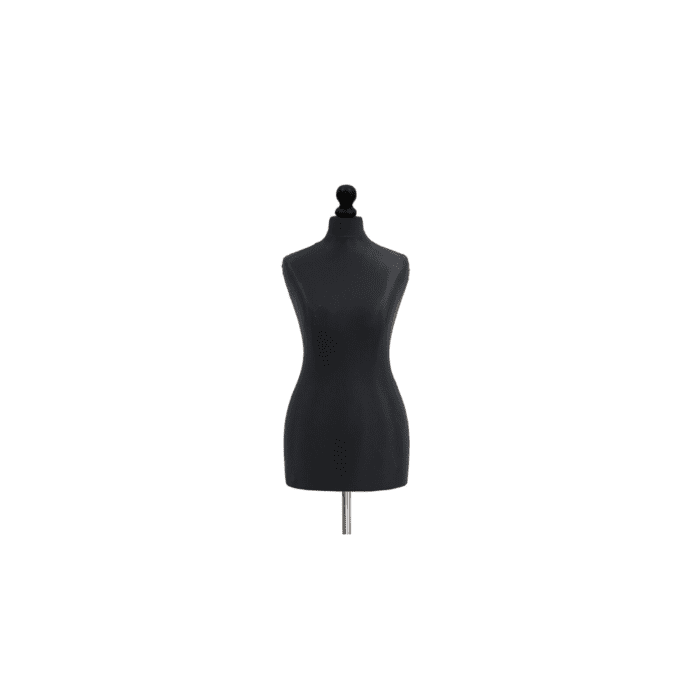 Black Female Mannequin Torso Dress Clothing