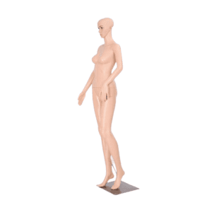 Full Body Female Mannequin With Metal Base Plastic Realistic Display Head Turns – F3 E1